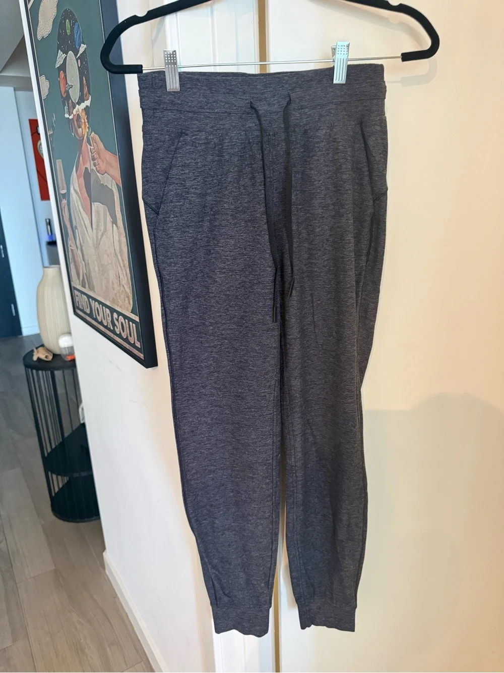 lululemon athletica Heathered Charcoal Gray Joggers
